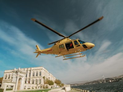 Helicopter in Istanbul